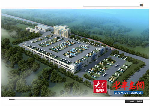 青岛西海岸新区将建全省最大公交车停车场，为公交车“安家”助力新材料应用